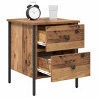 Cabinet de Noche con cajón Madera vieja 40 x 42 x 50 cm