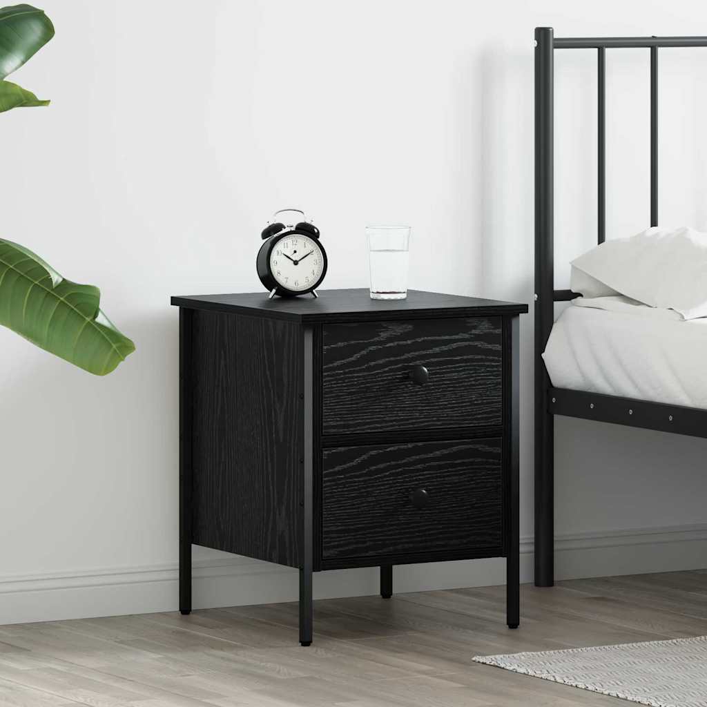 Nightstand with drawer Old wood 40 x 42 x 50 cm