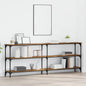 Old Wood Console Table 200 x 29 x 75 cm