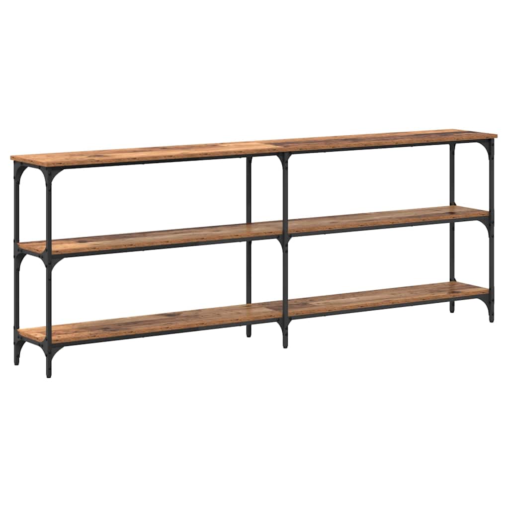Mesa Consola Madera Vieja 200 x 29 x 75 cm
