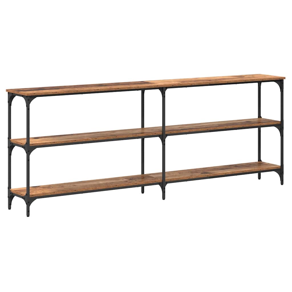 Mesa Consola Madera Vieja 200 x 29 x 75 cm