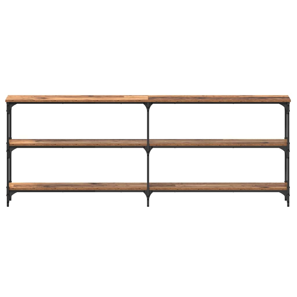 Mesa Consola Madera Vieja 200 x 29 x 75 cm