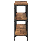 Mesa Consola Madera Vieja 200 x 29 x 75 cm