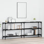 Old Wood Console Table 200 x 29 x 75 cm