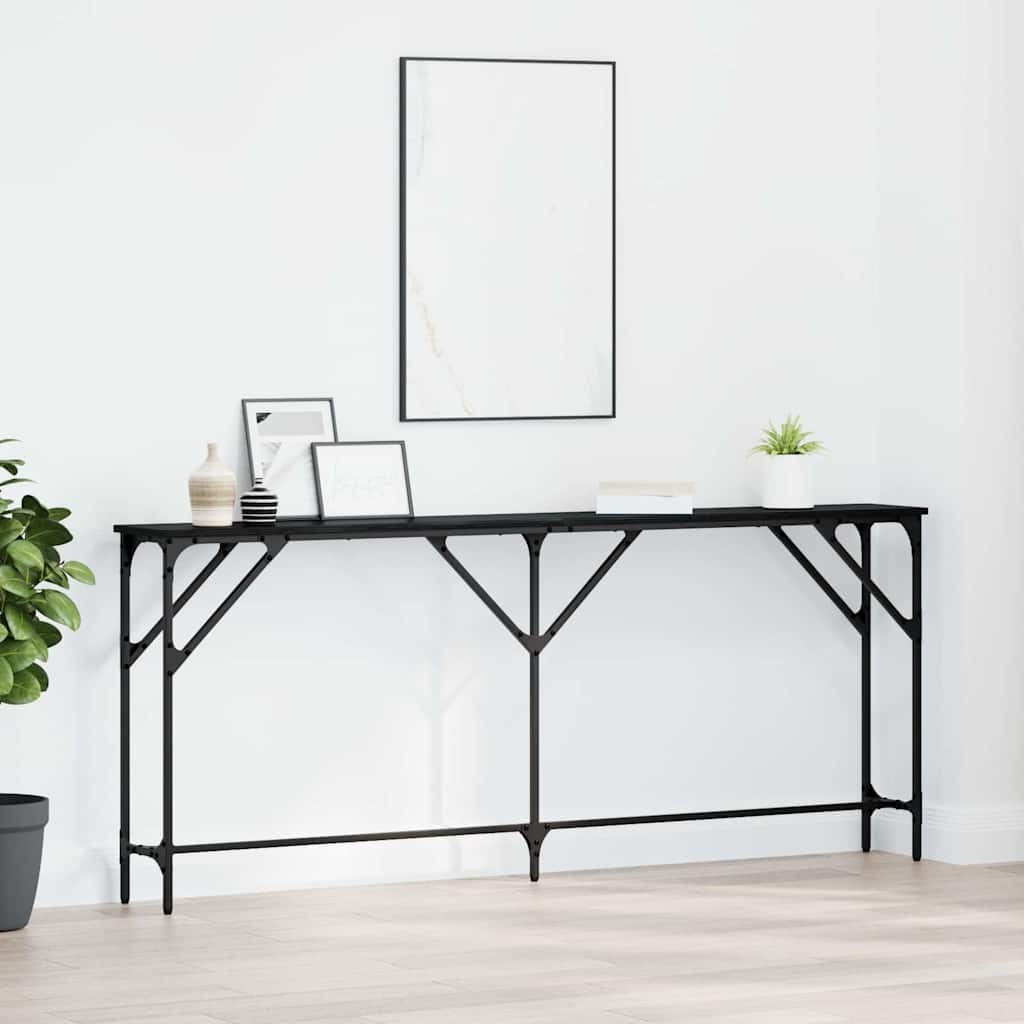 Old Wooden Console Table 140 x 23 x 75 cm