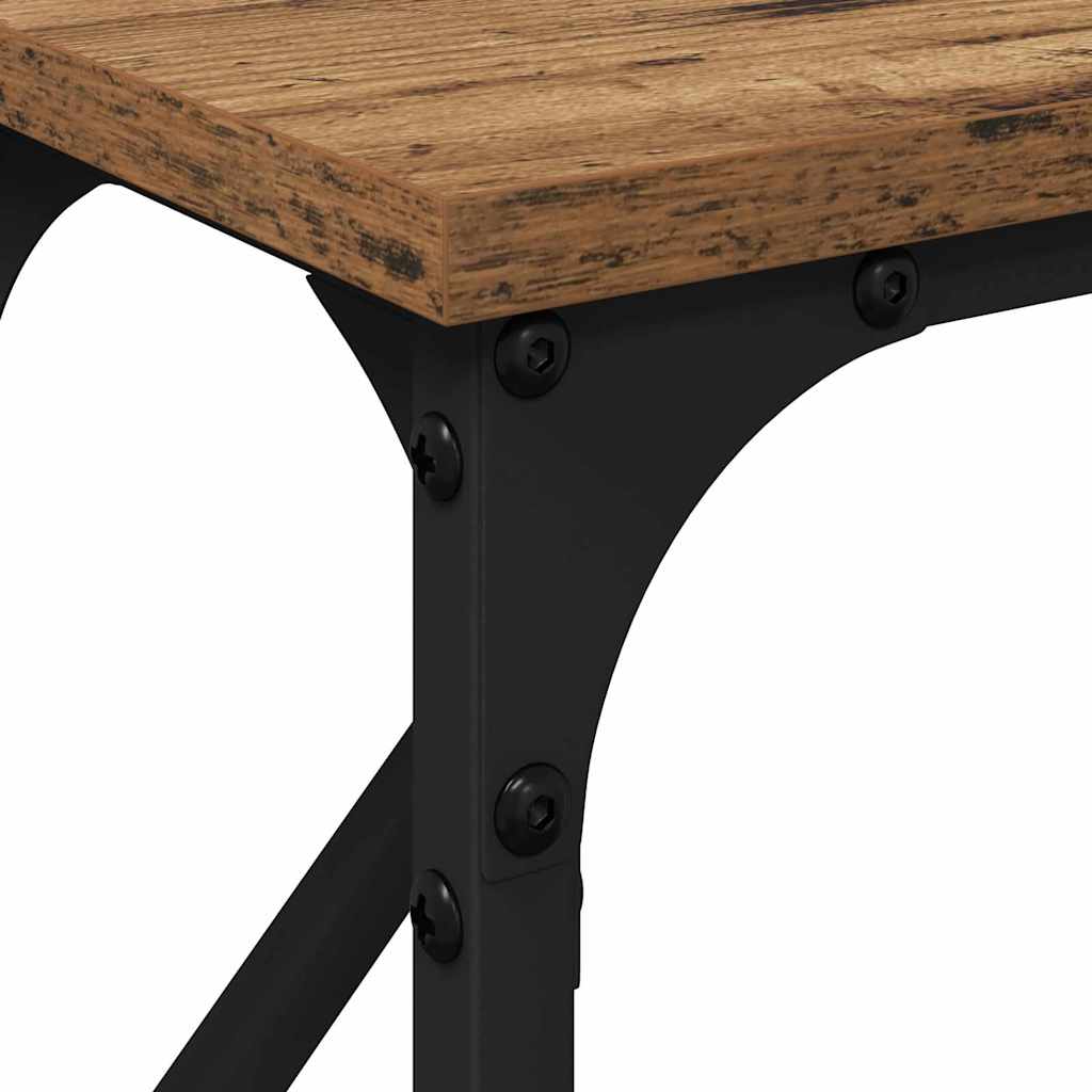 Mesa Consola Madera Vieja 140 x 23 x 75 cm