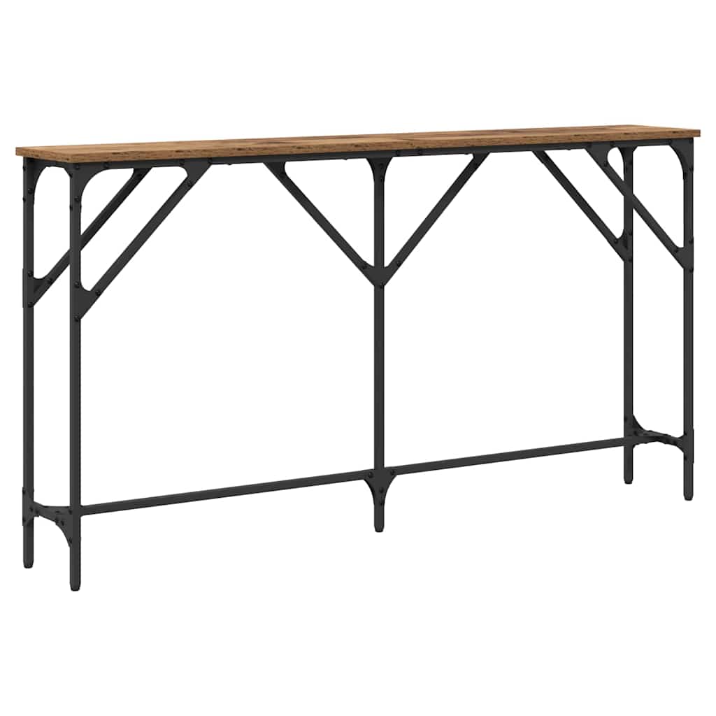 Mesa Consola Madera Vieja 140 x 23 x 75 cm