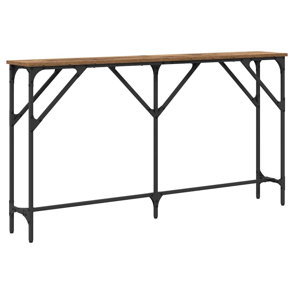 Mesa Consola Madera Vieja 140 x 23 x 75 cm