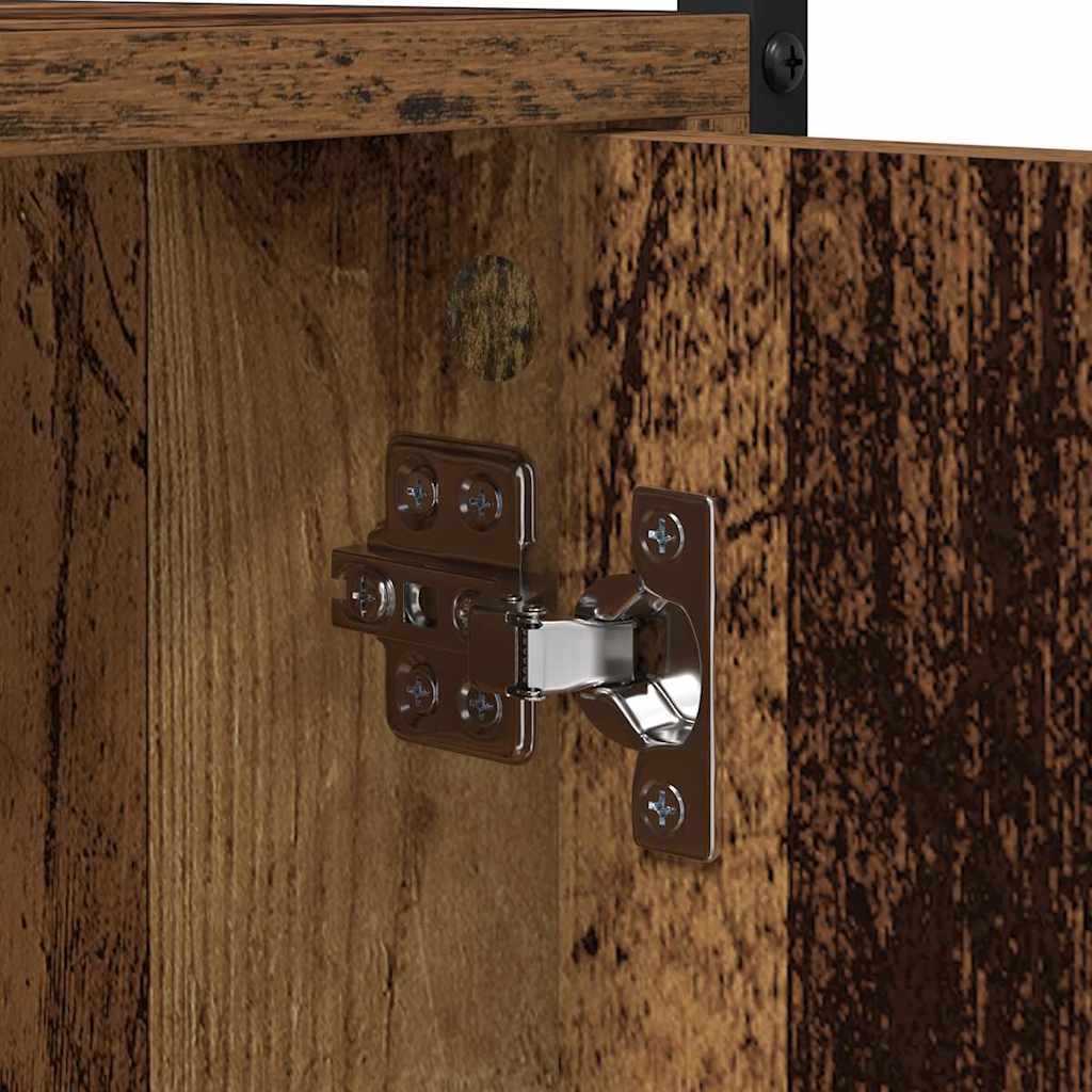 Armario para lavadora Madera vieja 68 x 48,5 x 194 cm