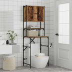 Armario para lavadora Madera vieja 68 x 48,5 x 194 cm