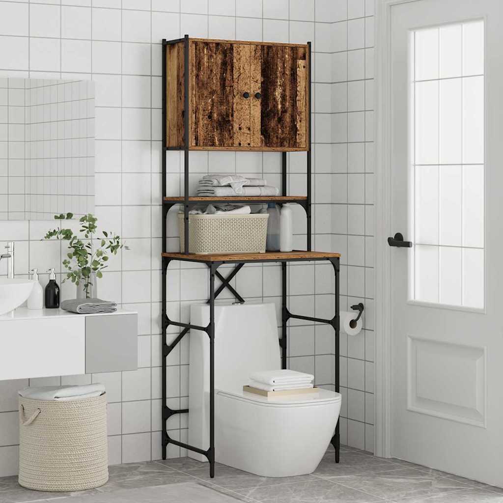 Armario para lavadora Madera vieja 68 x 48,5 x 194 cm