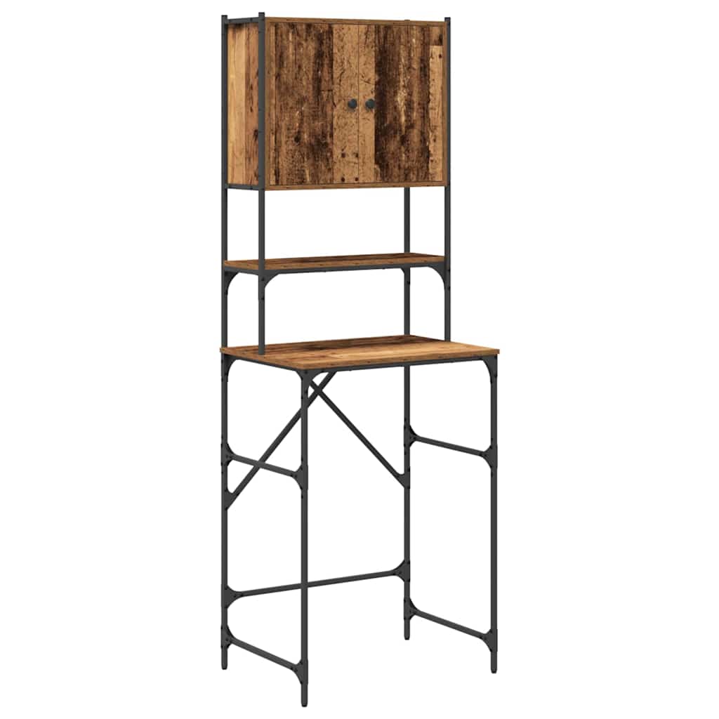Armario para lavadora Madera vieja 68 x 48,5 x 194 cm