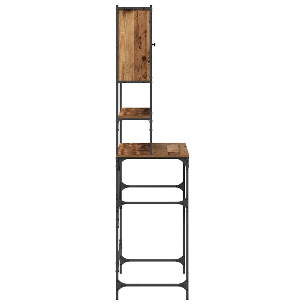 Armario para lavadora Madera vieja 68 x 48,5 x 194 cm