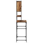 Armario para lavadora Madera vieja 68 x 48,5 x 194 cm