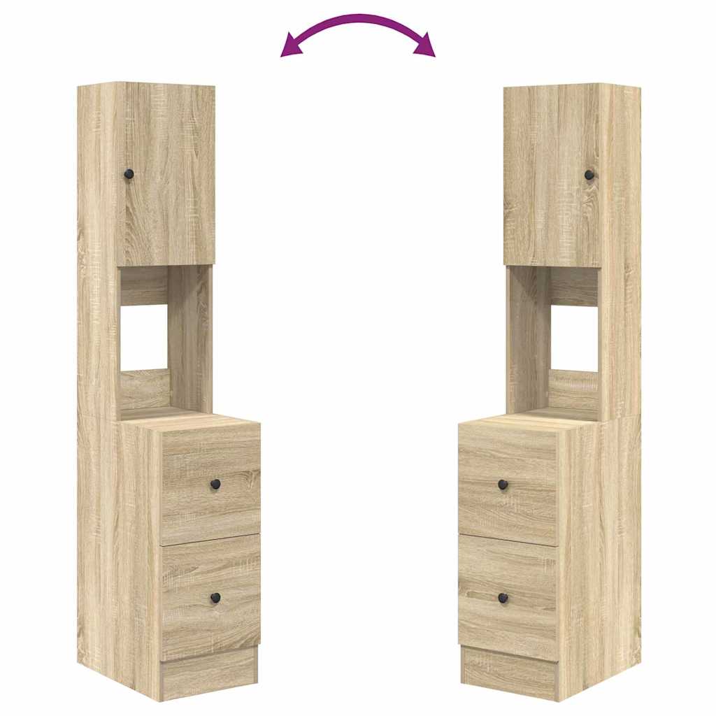 Mueble de Cocina Beige 35 x 50 x 180 cm Madera de ingeniería