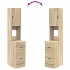 Mueble de Cocina Beige 35 x 50 x 180 cm Madera de ingeniería