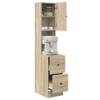 Mueble de Cocina Beige 35 x 50 x 180 cm Madera de ingeniería