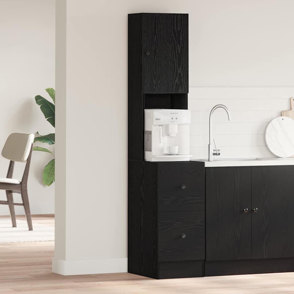 Aparador de cocina 2 pcs Madera vieja 60 x 50 x 180 cm