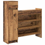 Armario Zapatero con cajón Madera vieja 100,5 x 28 x 100 cm