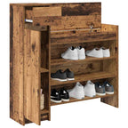 Armario Zapatero con cajón Madera vieja 100,5 x 28 x 100 cm