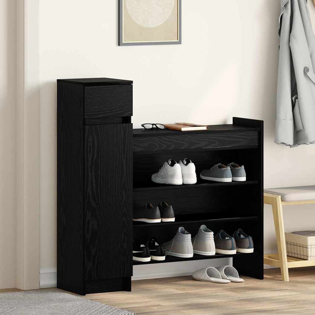 Armario Zapatero con cajón Madera vieja 100,5 x 28 x 100 cm