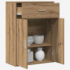Aparador Roble artesanal 60 x 30 x 84 cm Madera de ingeniería