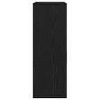 Aparador Roble Negro 60 x 30 x 84 cm Madera de ingeniería