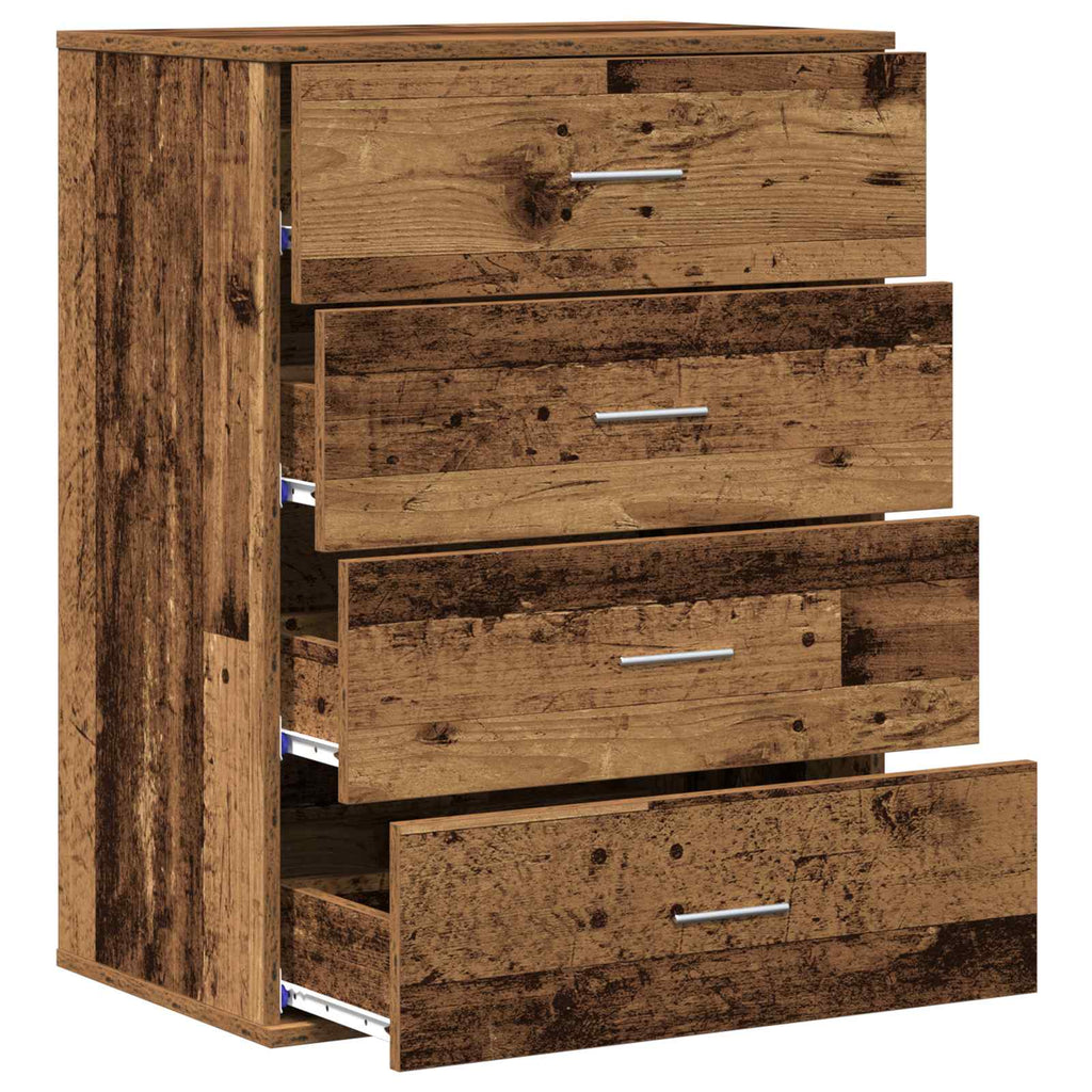 Aparador Madera vieja 60 x 39 x 80 cm Madera de ingeniería