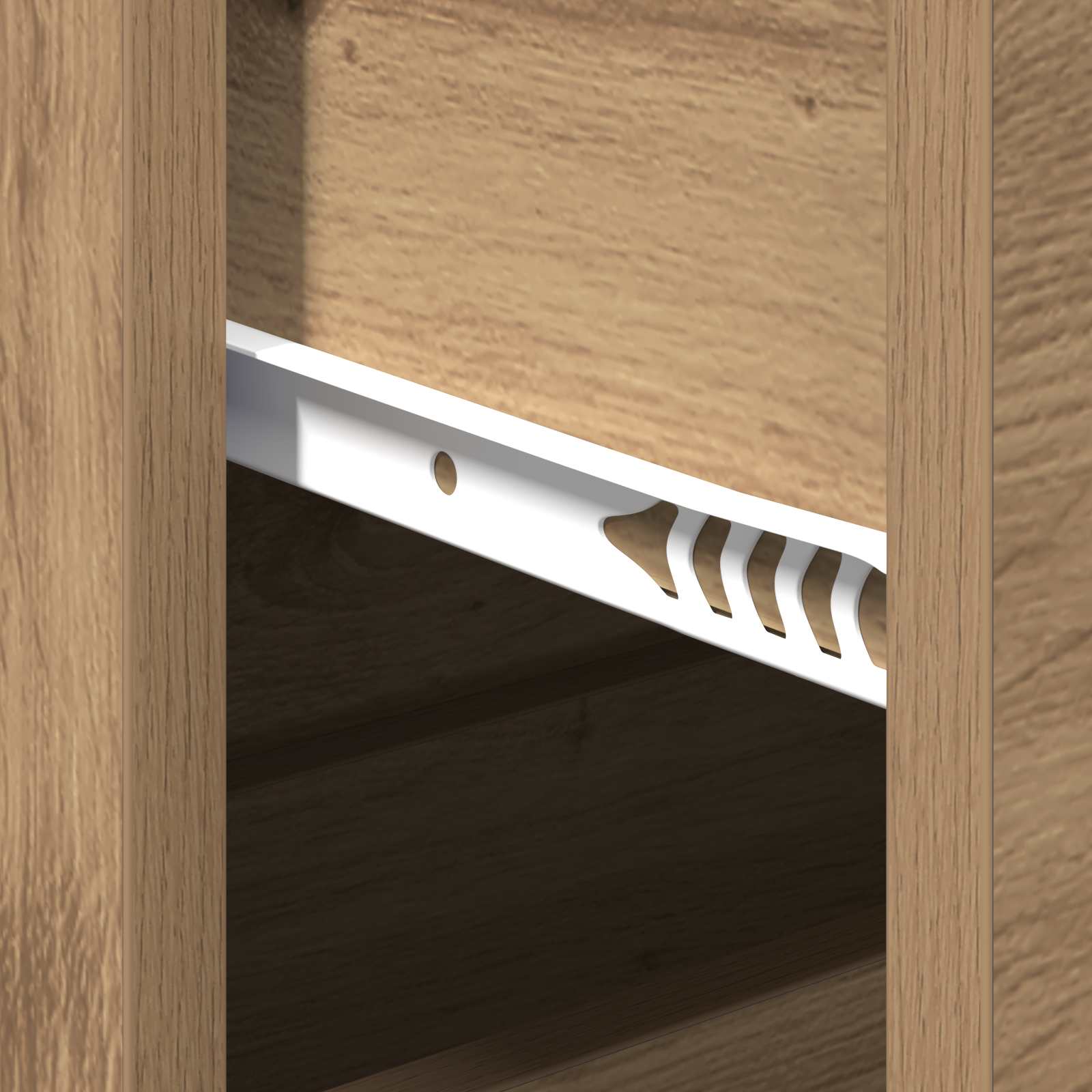 Aparador Roble artesanal 60 x 39 x 80 cm Madera de ingeniería