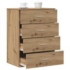 Aparador Roble artesanal 60 x 39 x 80 cm Madera de ingeniería