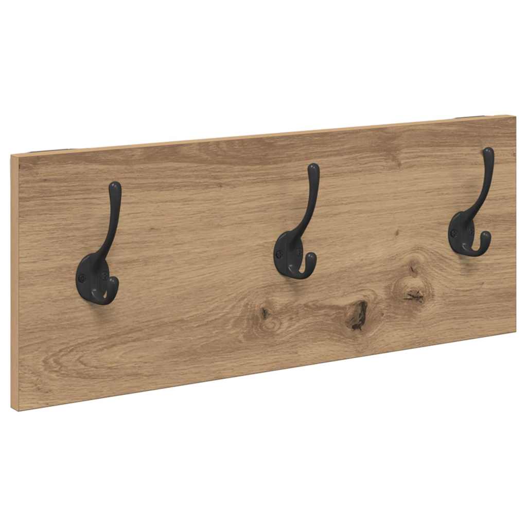 Conjunto de muebles de recibidor 4 pcs Roble Artesanal