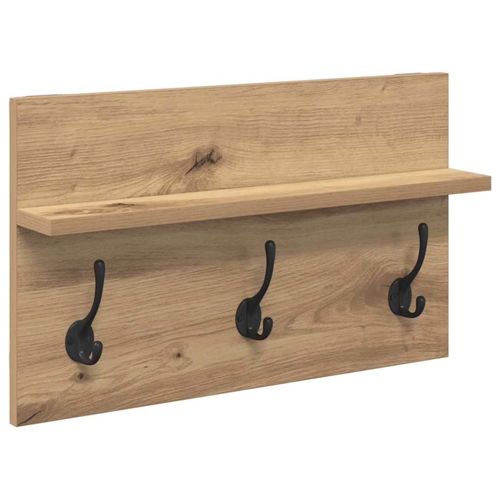 Conjunto de muebles de recibidor 4 pcs Roble Artesanal