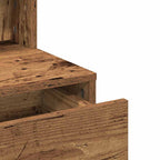 Mesa Tocador con cajón Madera vieja 80 x 41 x 134,5 cm