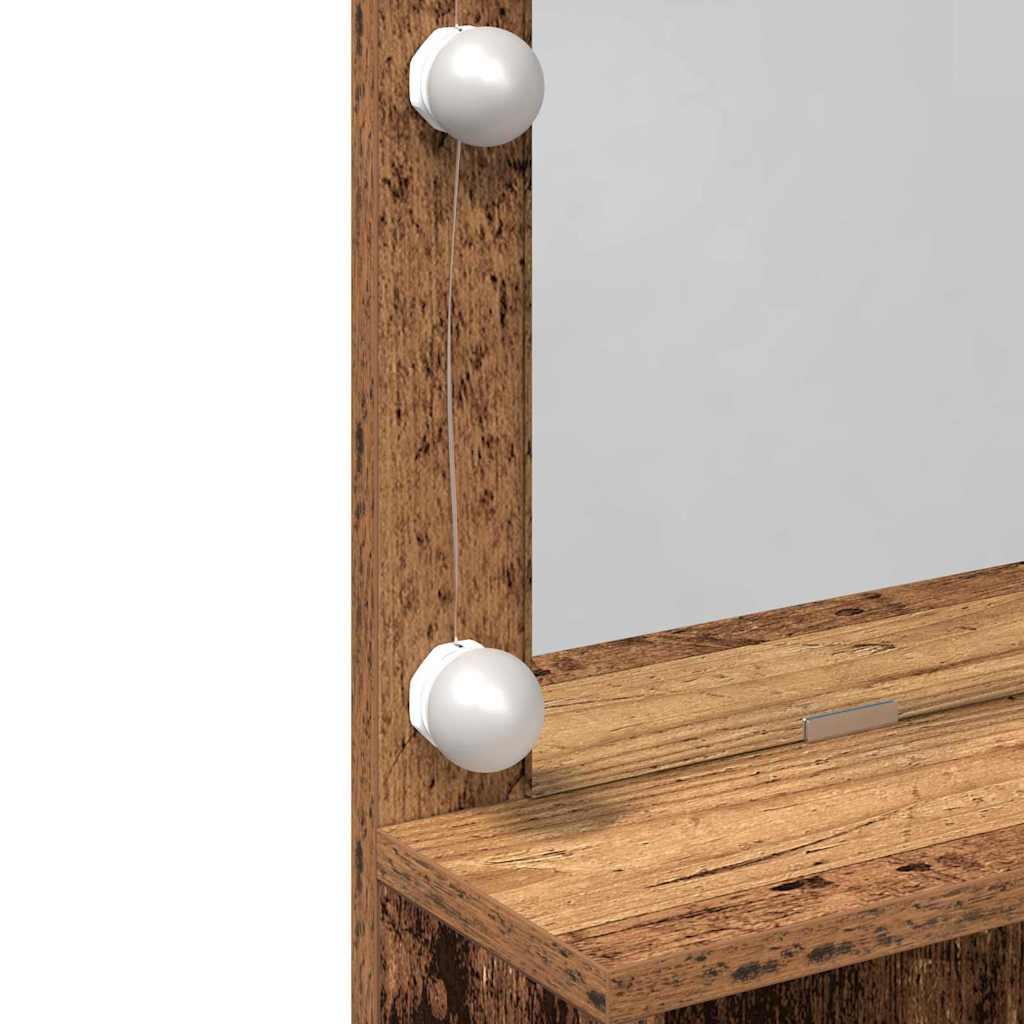 Mesa Tocador con cajón Madera vieja 80 x 41 x 134,5 cm