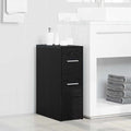 Juego de muebles de baño Roble Negro 22 x 44 x 61.5 cm