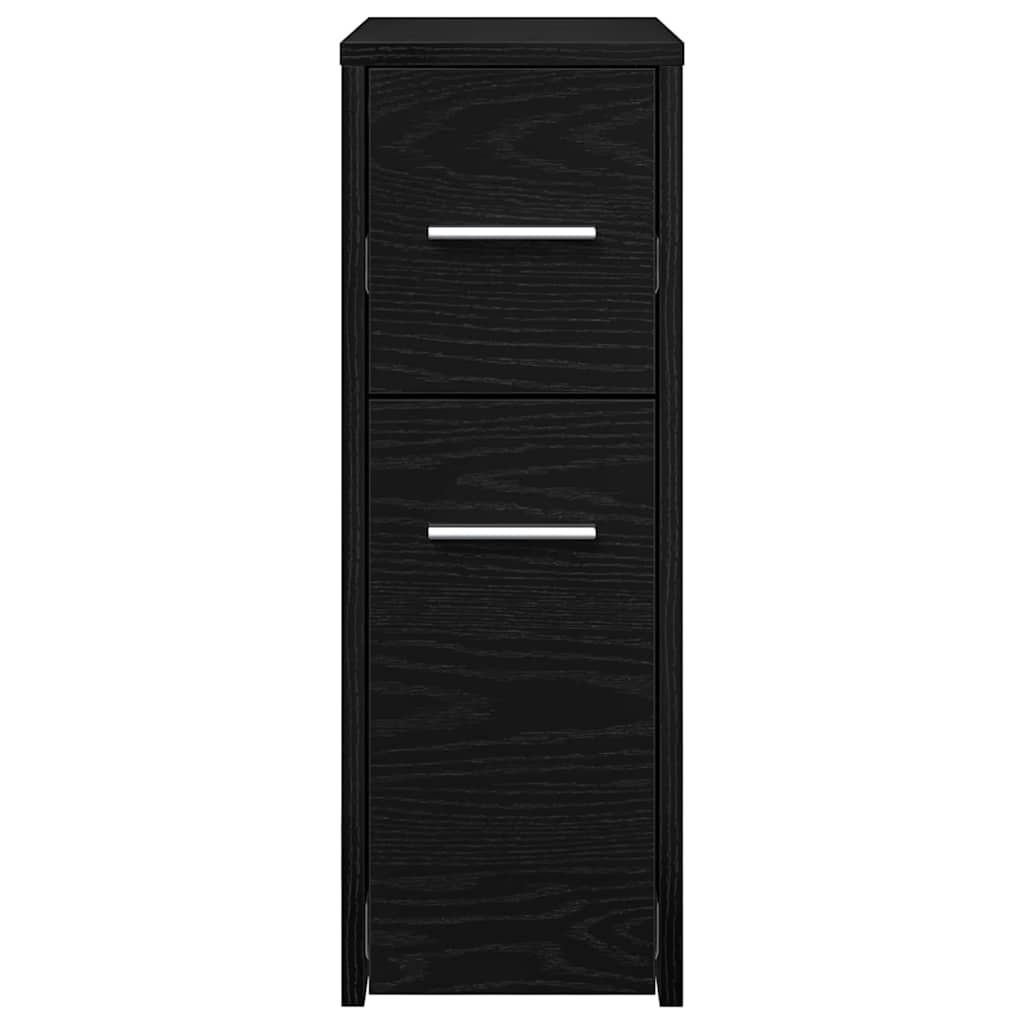 Juego de muebles de baño Roble Negro 22 x 44 x 61.5 cm