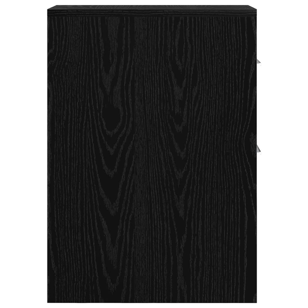 Juego de muebles de baño Roble Negro 22 x 44 x 61.5 cm