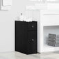 Black Oak Bathroom Furniture Set 80 x 18 x 60 cm