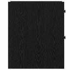 Juego de muebles de baño Roble Negro 80 x 18 x 60 cm