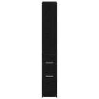 Juego de muebles de baño Roble Negro 22 x 41 x 135 cm