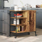 Carrinho de Cozinha Madeira Velha 87.5 x 39 x 84.5 cm
