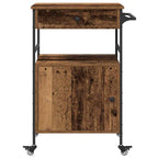 Carro de Cocina Madera vieja 56 x 43 x 89,5 cm