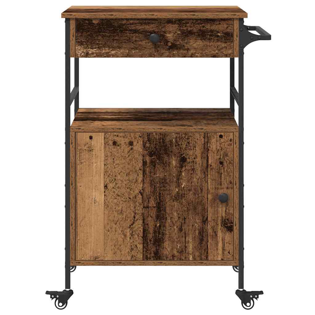 Carro de Cocina Madera vieja 56 x 43 x 89,5 cm