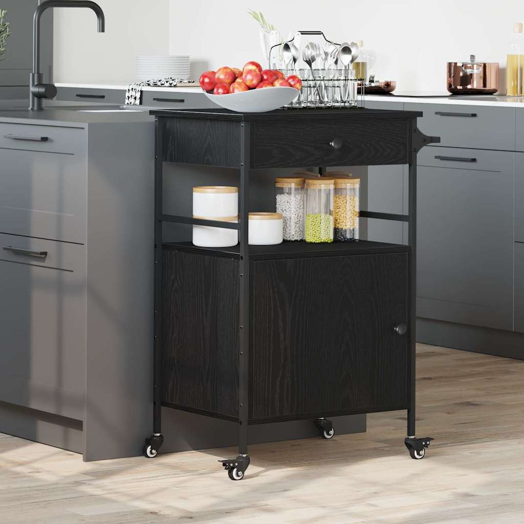 Carro de Cocina Madera vieja 56 x 43 x 89,5 cm