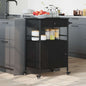Carro de Cocina Madera vieja 56 x 43 x 89,5 cm