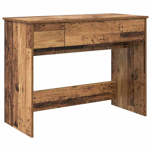 Cosmetic Table with drawer Old wood 100 x 45 x 76 cm