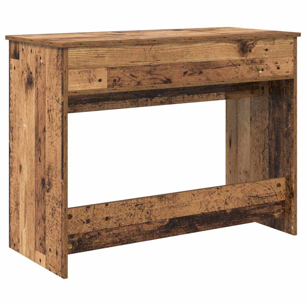 Mesa Cosmética con cajón Madera vieja 100 x 45 x 76 cm