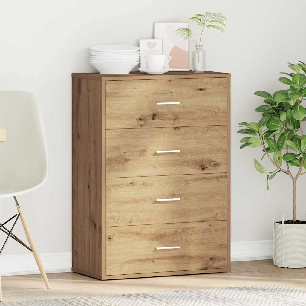 Aparador Roble artesanal 60 x 31 x 84 cm Madera de ingeniería