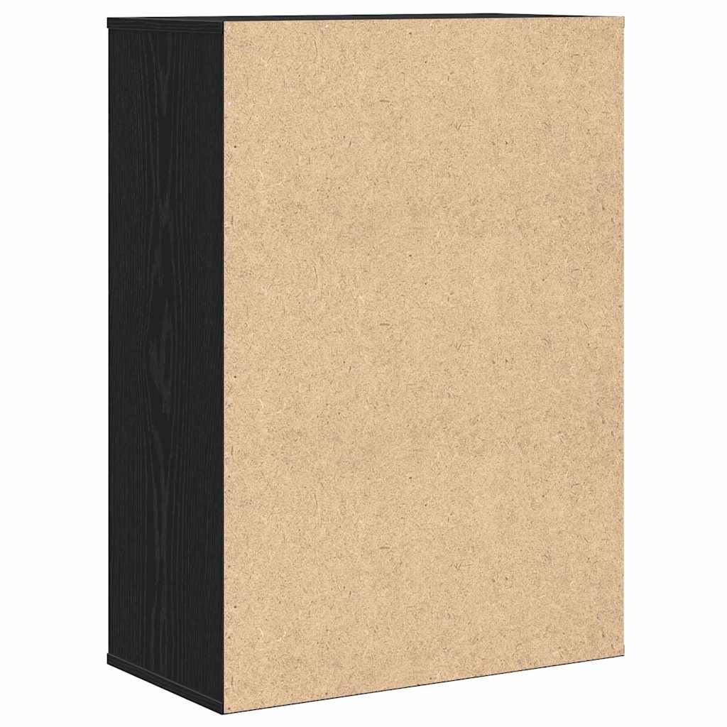 Aparador Roble Negro 60 x 31 x 84 cm Madera de ingeniería