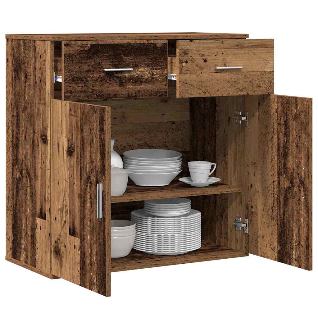 Aparador Madera vieja 78 x 38 x 80 cm Madera de ingeniería